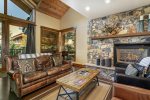 Living room - three bedroom residence at the Antlers Vail CO